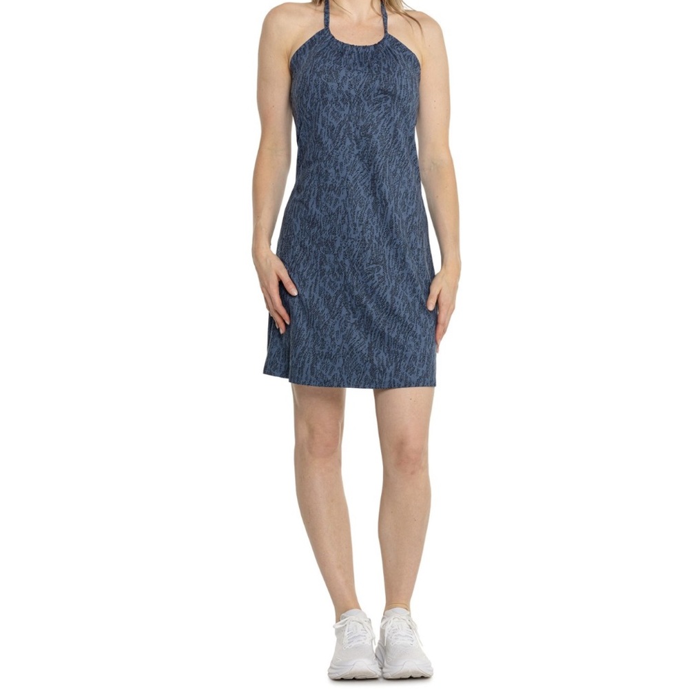EDDIE BAUER NWOT Sleeveless Halter Neckline Mini Dress Size:L